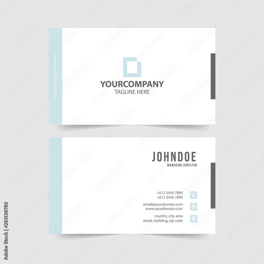 modern simple business card template collection modern simple business card template collection