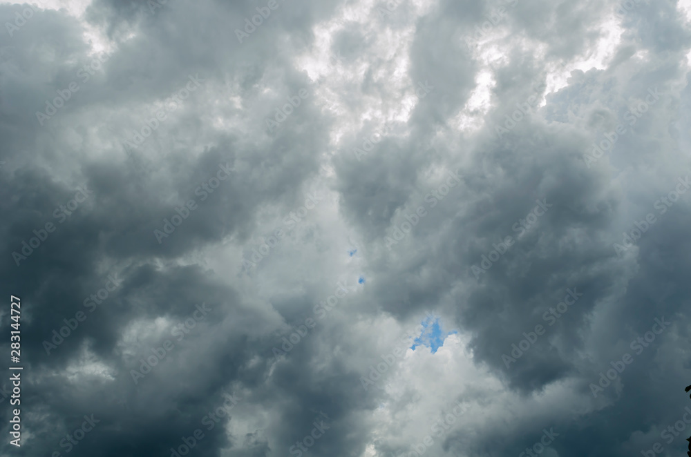 Sky covered With Rain Clouds