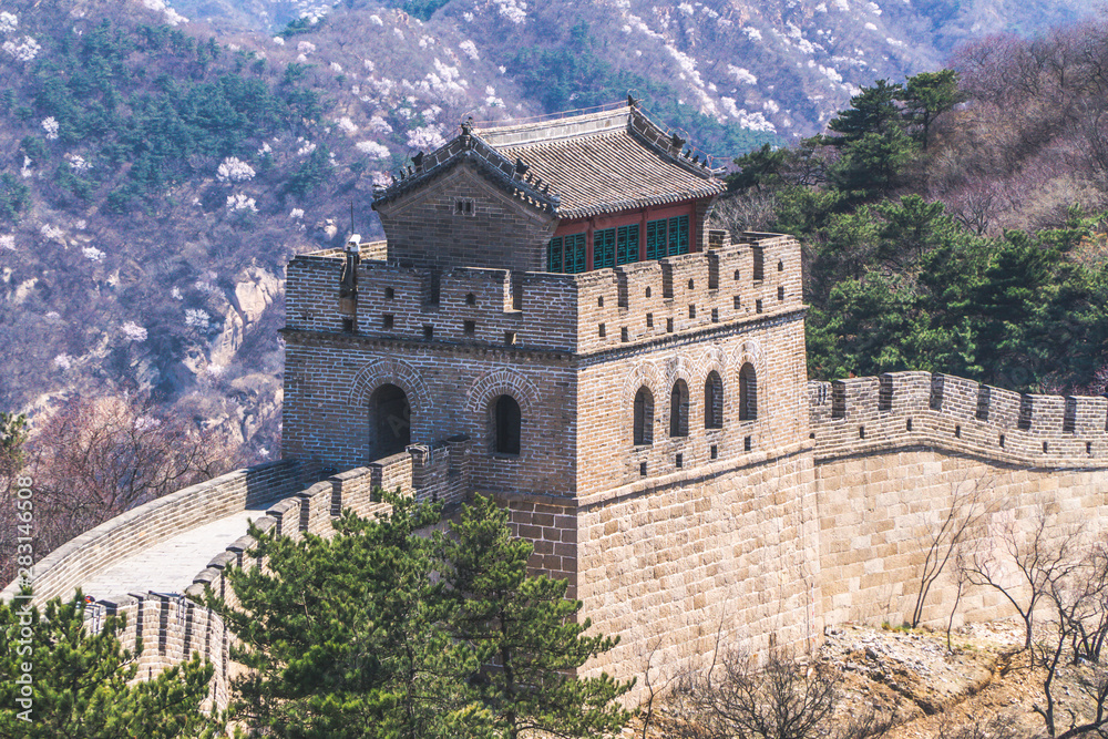 Fortification at Great Wall of China, Beijing 