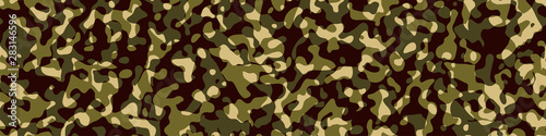 Camouflage background. Seamless pattern.Vector. 迷彩パターン