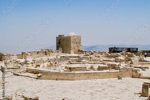 Ruins on Byzantine Church on Mt. Gerizim