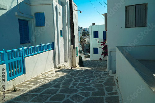 The main buildings of Paros island © michael