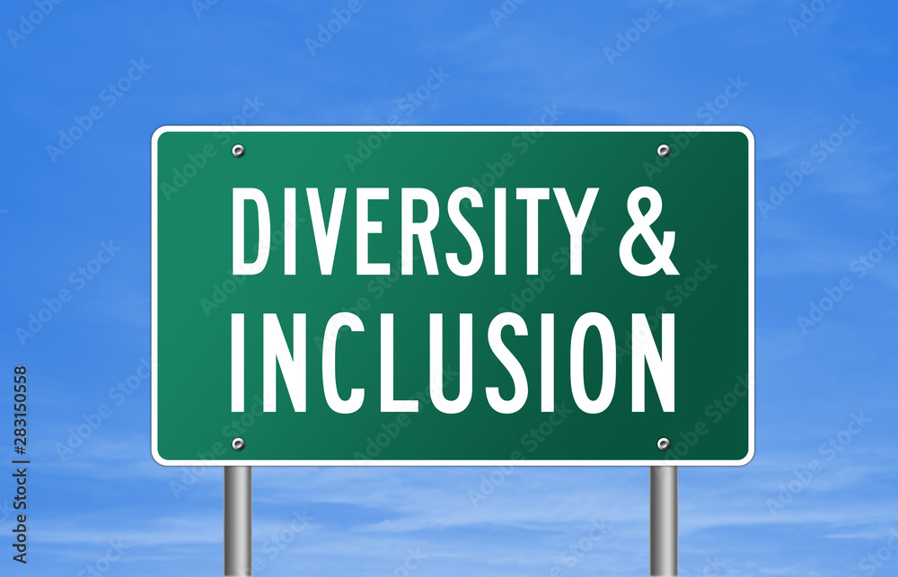 Diversity and Inclusuion - road sign information Diversity and Inclusuion - road sign information