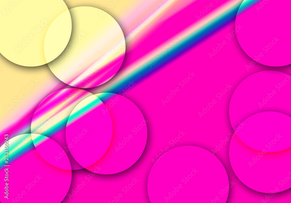 abstract background with circles
