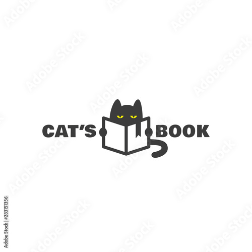 Cats book logo