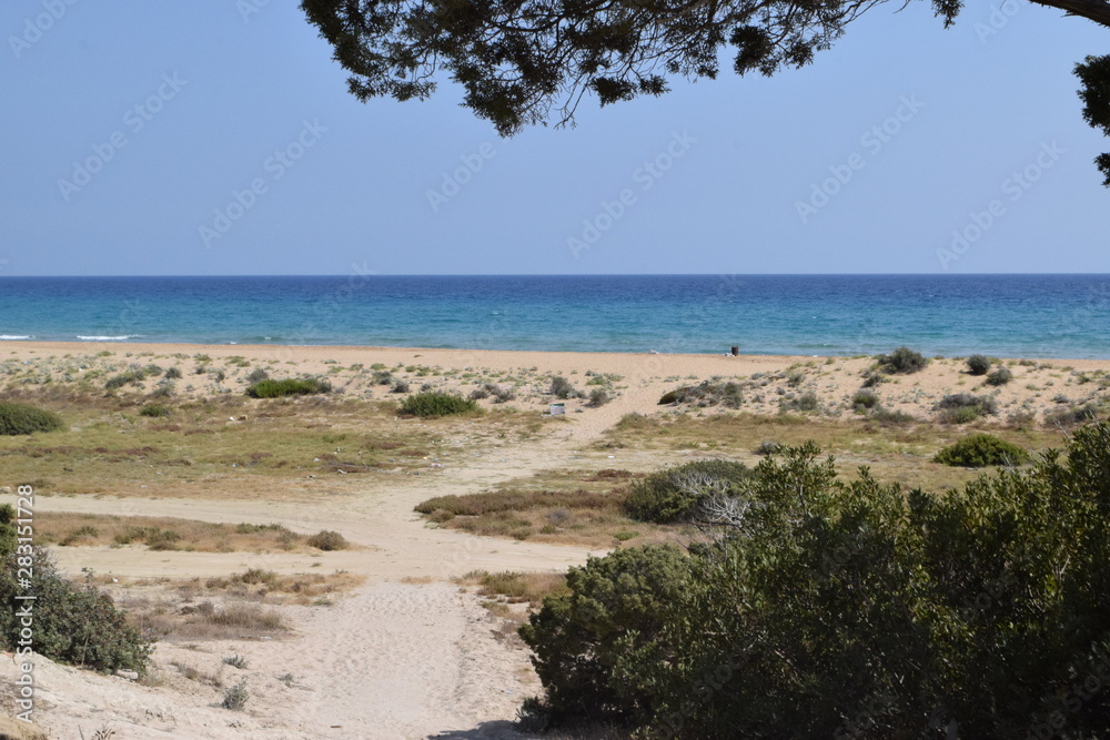 Cyprus Golden Beach, Wild Sea Side Cyprus Golden Beach, Wild Sea Side