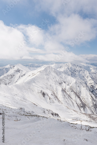 谷川岳　雪山　冬山 © Yusei
