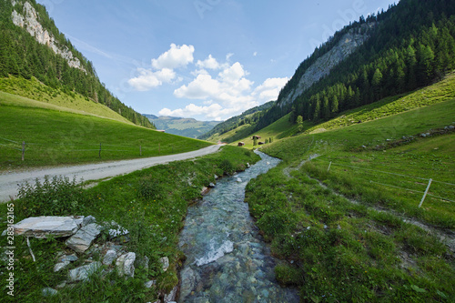 Wimmertal  Austria beautiful valley in Gerlos