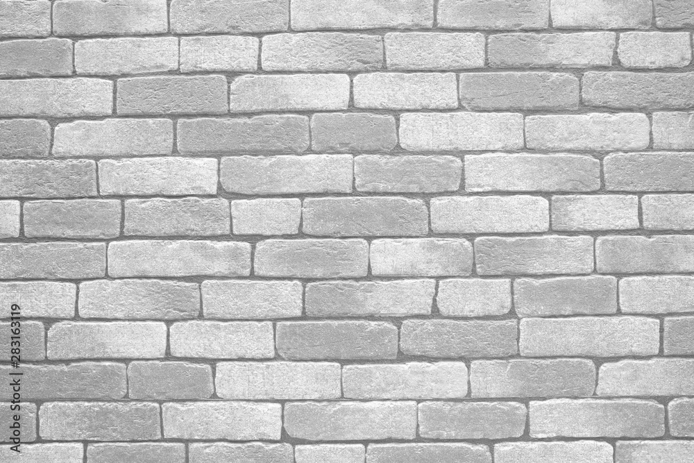 Fototapeta premium a texture of brick wall , monotone