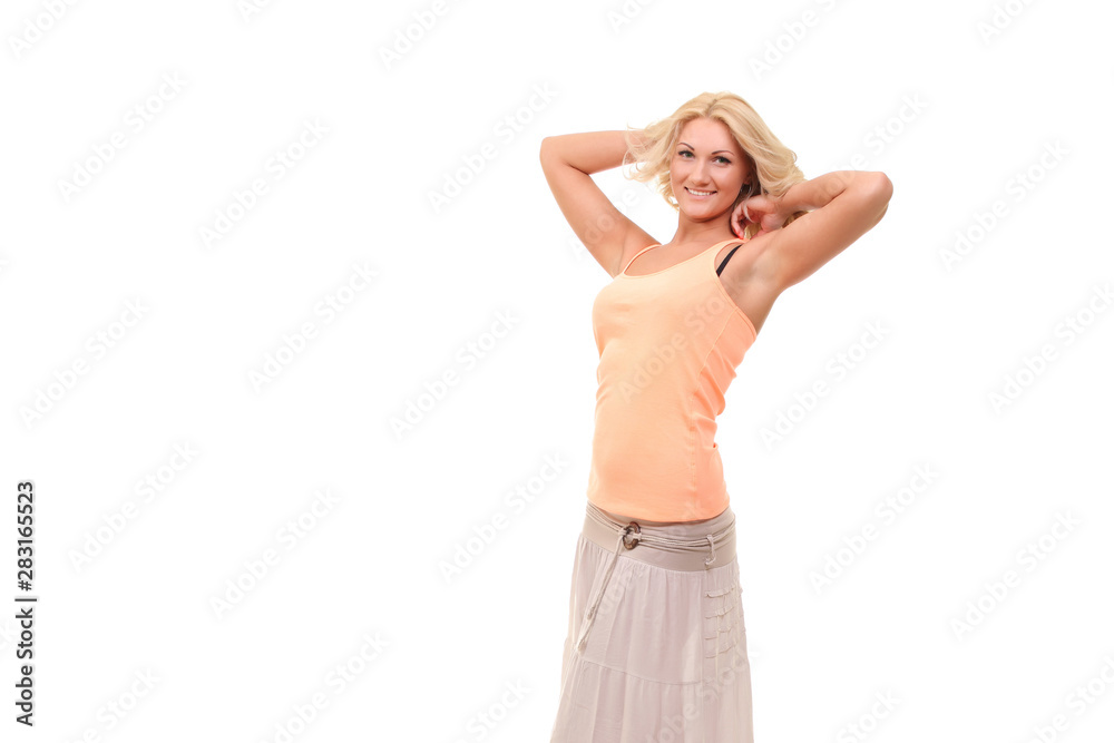 young sexy woman in dress young sexy woman in dress