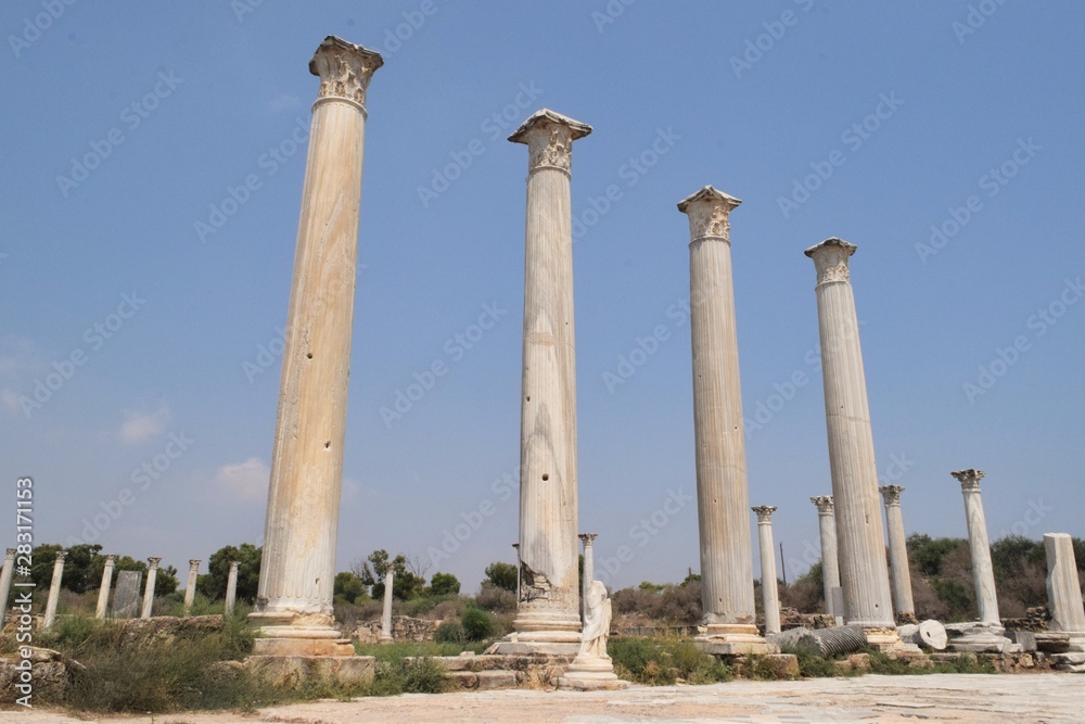 Old Salamis city, Famagusta, Cyprus