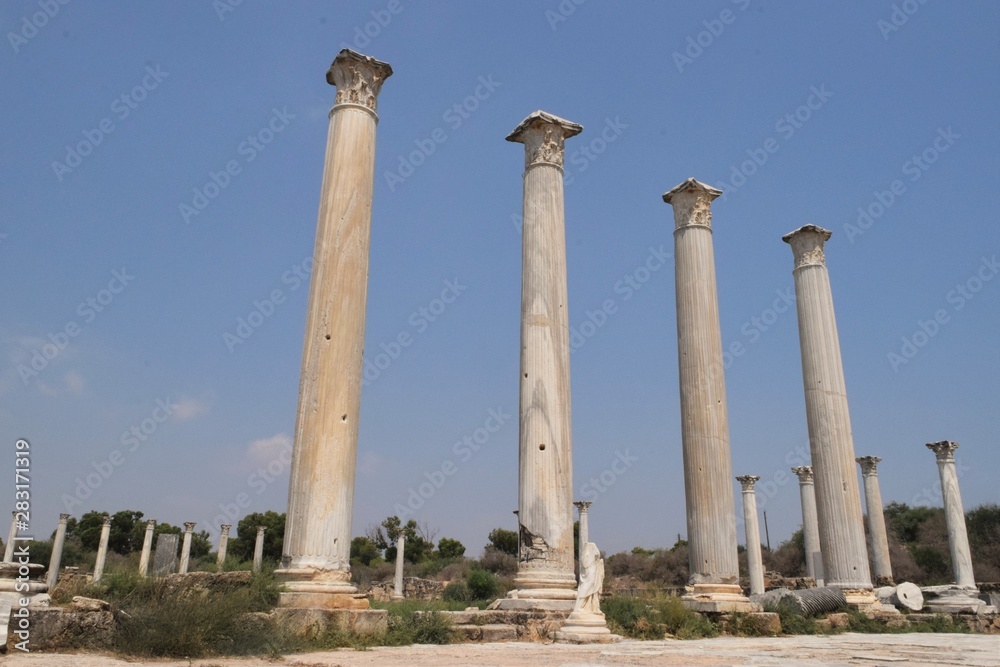 Old Salamis city, Famagusta, Cyprus