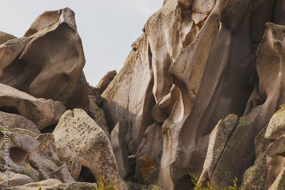 Φωτογραφία Beautiful rock formations of Valle della Luna (Moon Valley), Santa Teresa di Gal