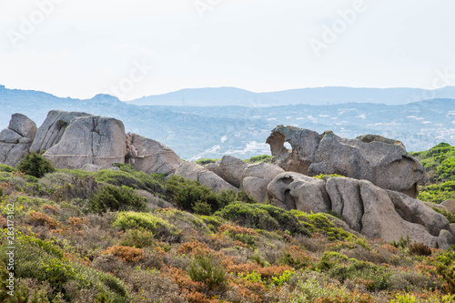 Stone landscape of Valle della Luna, Santa Teresa di Gallura (Sardinia)