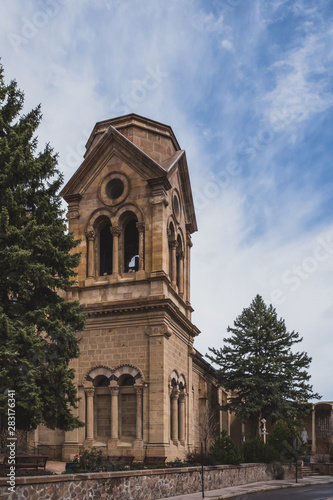 Cathedral Basilica of St. Francis of Assisi in Santa Fe, NM, USA