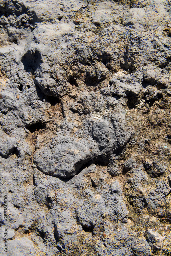 Gray and winding stone concrete texture Gray and winding stone concrete texture