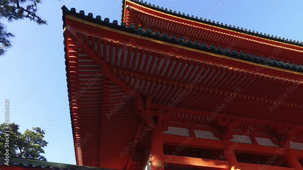 Japanische Architektur - Tempel in Kyoto
