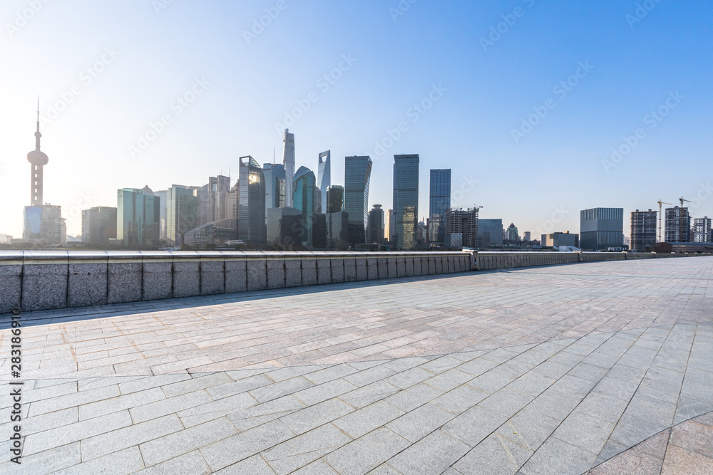 Obraz premium city skyline