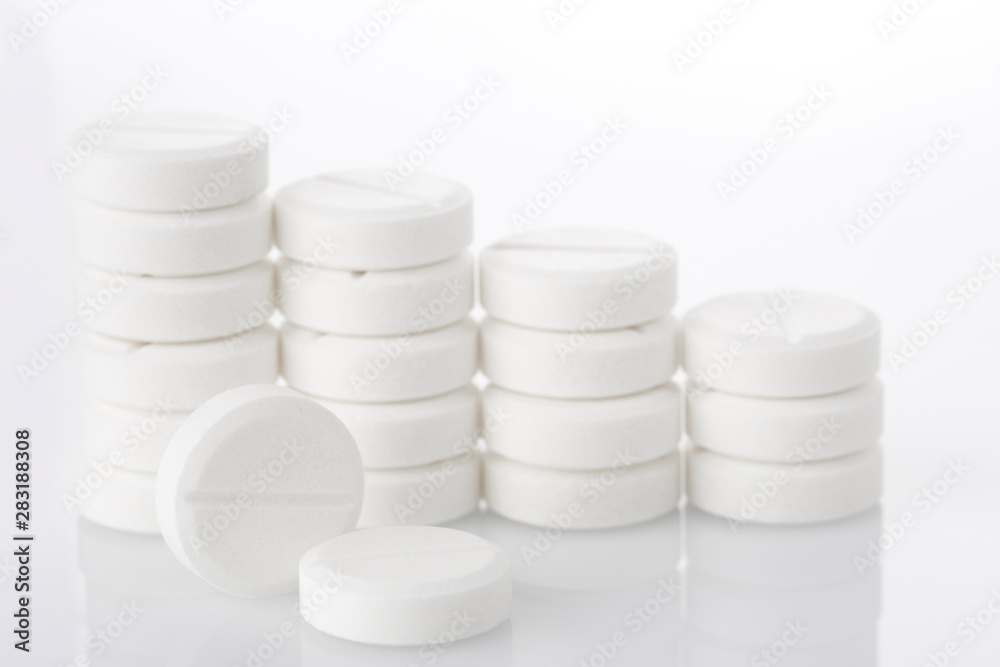 white pills, healthcare and medicine white pills, healthcare and medicine