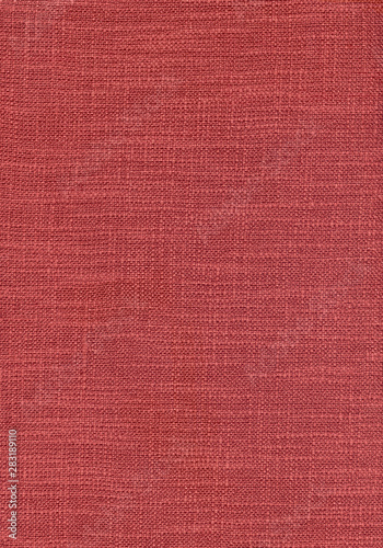 Red Colored Textured Fabric Background