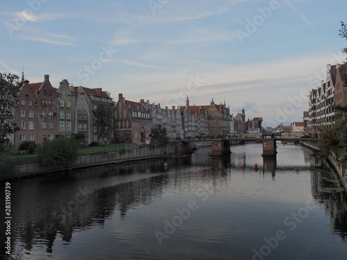 Cityscape of Gdansk  Sopot  Gdynia  Poland
