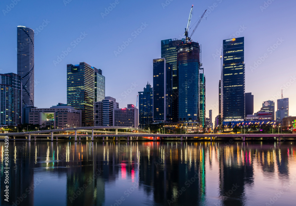 Sunrise from South Bank, Brisbane 4