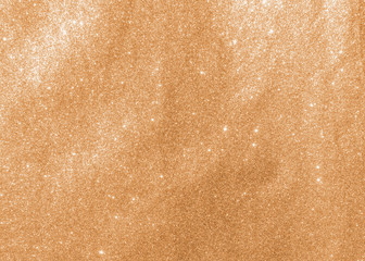 Copper gold glitter texture sparkling shiny wrapping paper background for Christmas holiday seasonal wallpaper  decoration, greeting and wedding invitation card design element