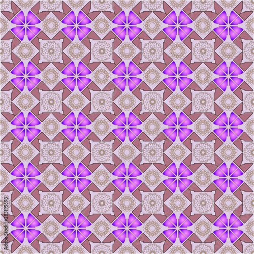 Abstract seamless pattern for baby
