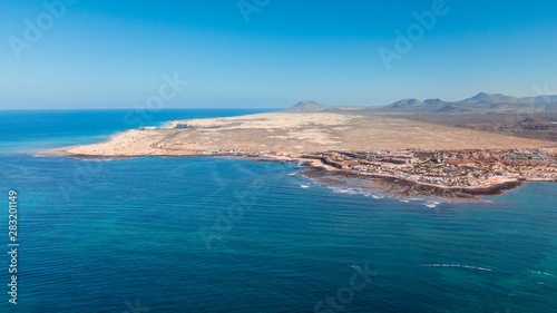 aerial view of Corralejo bay © Simone Tognon