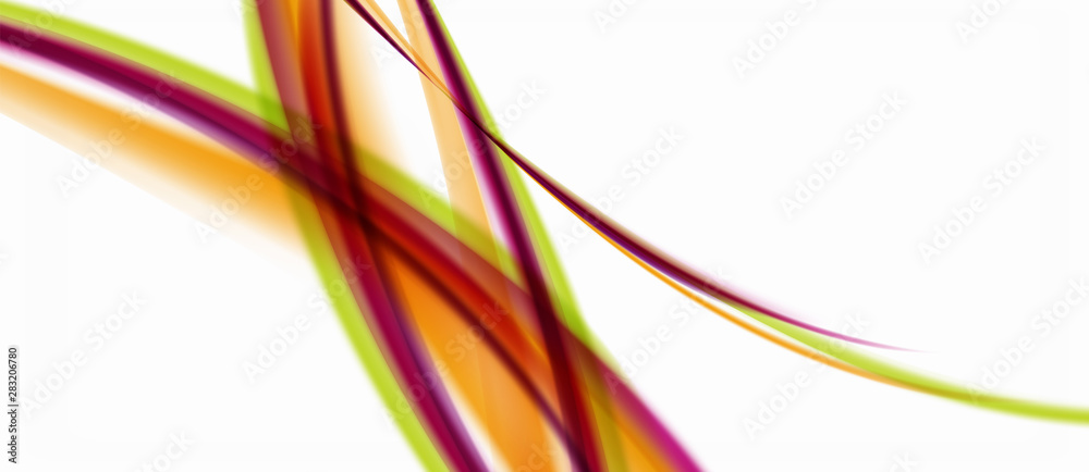 Line wave art illustration on light backdrop. Vector abstract design banner template. Business template Line wave art illustration on light backdrop. Vector abstract design banner template. Business template