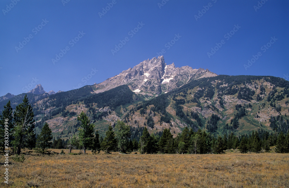 Fototapeta premium Parc national du Grand Teton, Wyoming, Etats Unis, USA