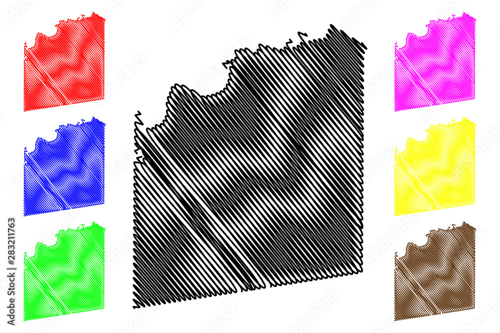 Fannin County, Texas (Counties in Texas, United States of America,USA, U.S., US) map vector illustration, scribble sketch Fannin map Fannin County, Texas (Counties in Texas, United States of America,USA, U.S., US) map vector illustration, scribble sketch Fannin map