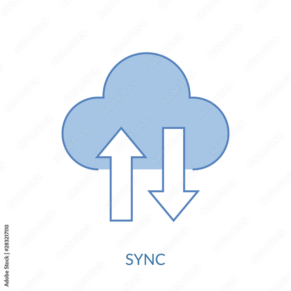 direction arrows for transfer, sync, migration data. traffic bridge or exchange conept direction arrows for transfer, sync, migration data. traffic bridge or exchange conept