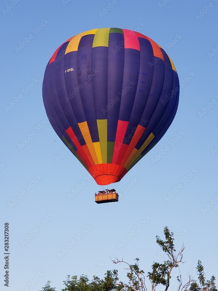 Naklejka premium Montgolfière