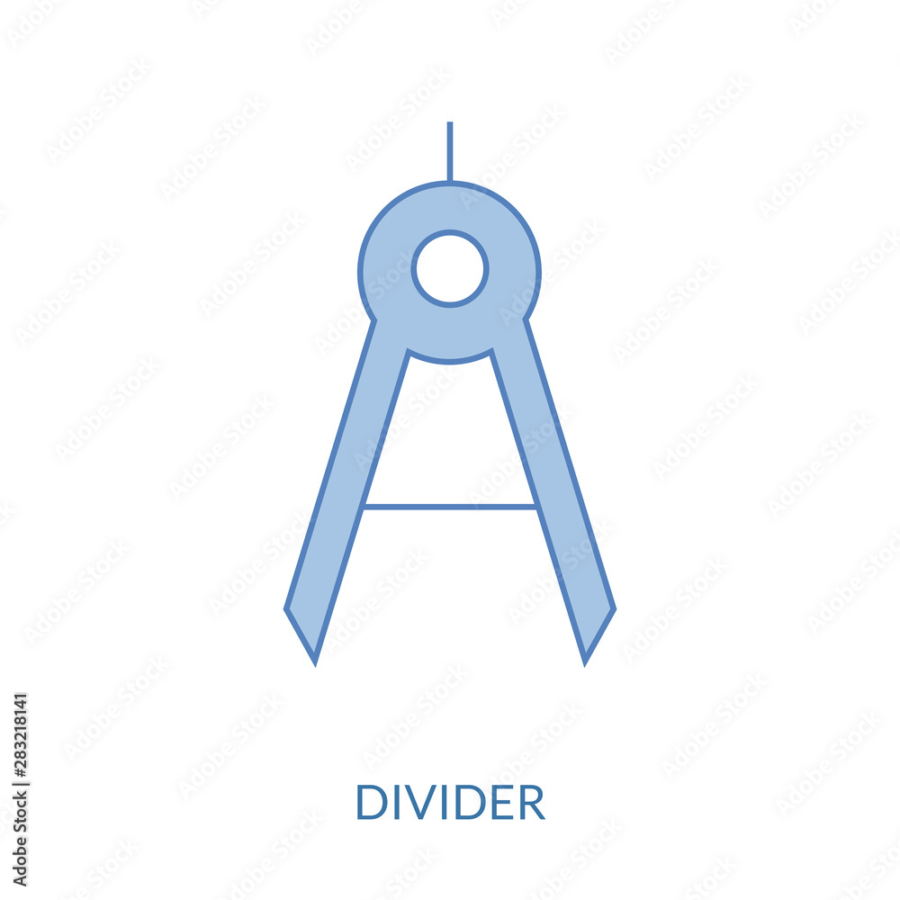 Precision pencil compass line icon. linear style sign for mobile concept and web design. Circinus outline vector icon. Symbol, logo illustration. Pixel perfect vector Precision pencil compass line icon. linear style sign for mobile concept and web design. Circinus outline vector icon. Symbol, logo illustration. Pixel perfect vector