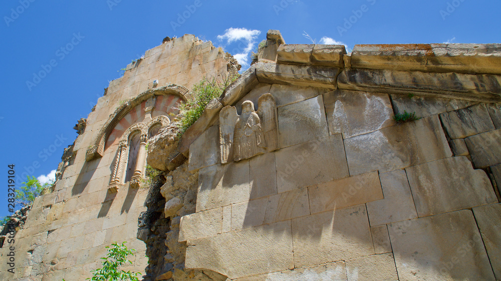 Old Armenian church in Erzurum, Tortum