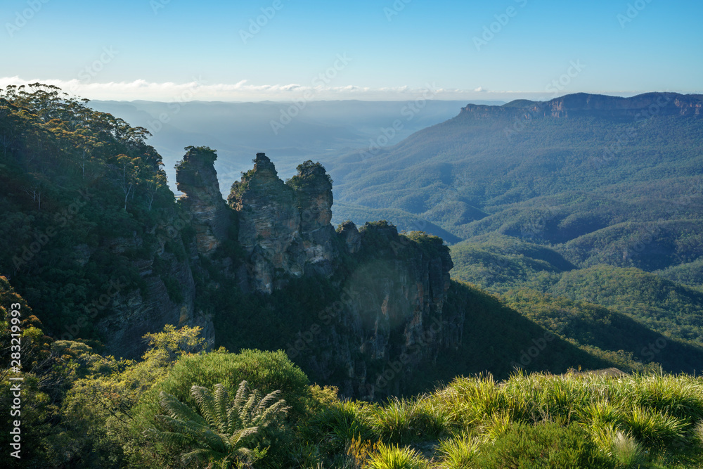 three sisters from echo point, blue mountains national park, australia 2