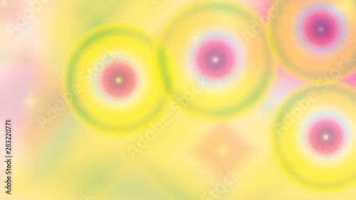 Abstract images with beautiful color strokes