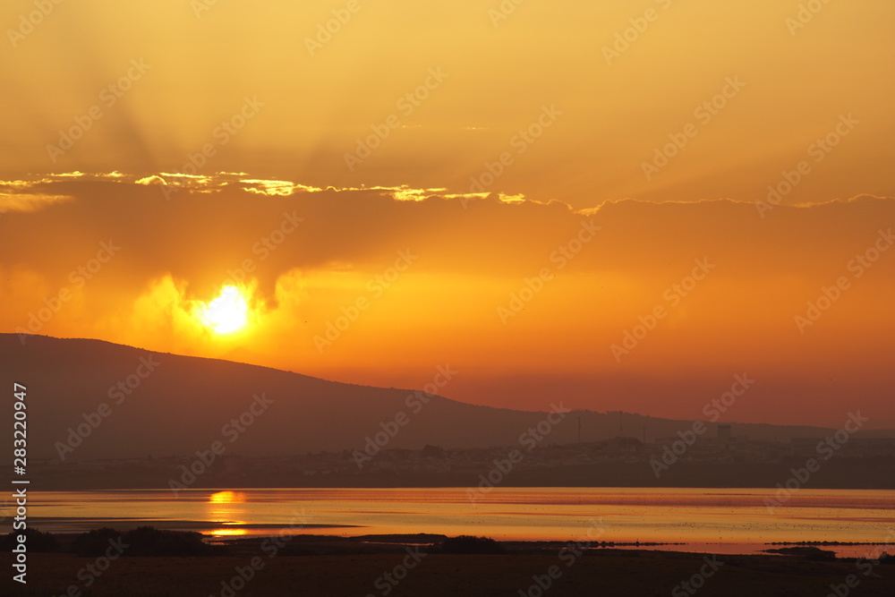 vistas laguna de fuentedepiedra malaga