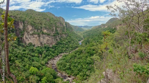 Canyon Green Valley River - Brazil - South America
