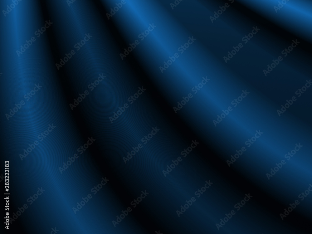  Abstract dark blue folds background
