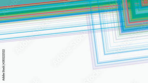 Abstract images with beautiful color strokes