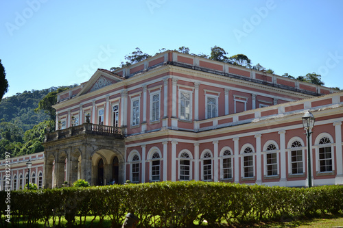 PETROPOLIS, RIO DE JANEIRO, BRAZIL. AUG 08 2019: Imperial museum of Petropolis. Summer residence of brazilian emperor. © Vanessa