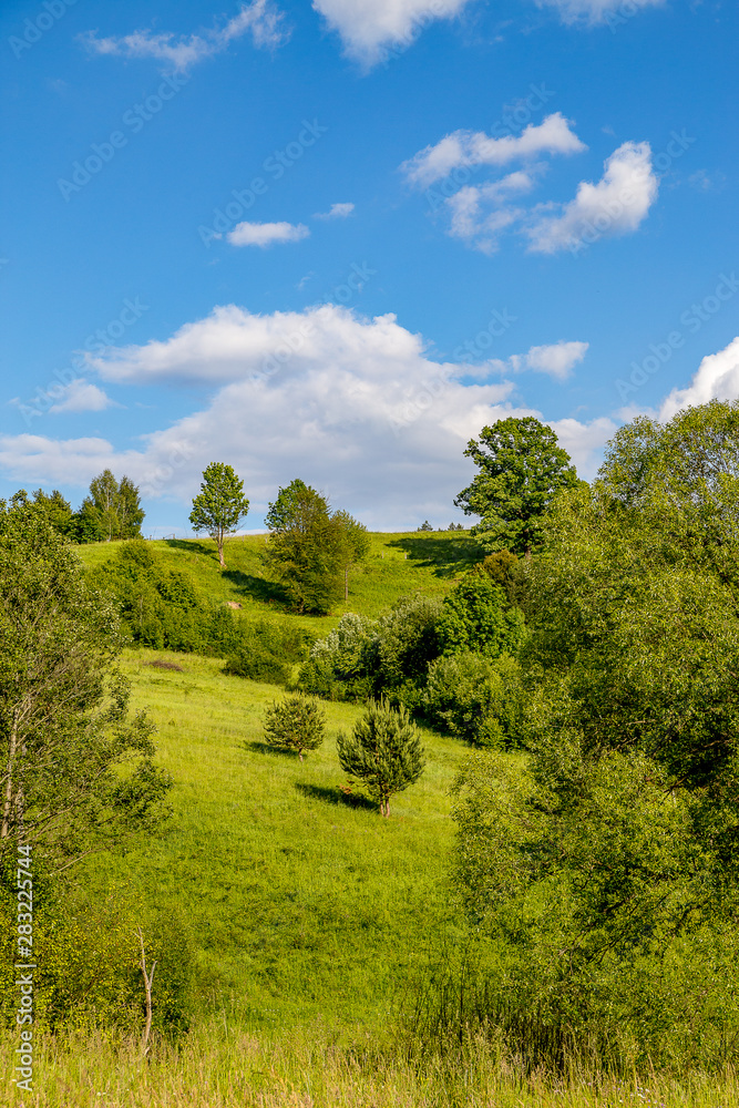 Zielone wzgórza