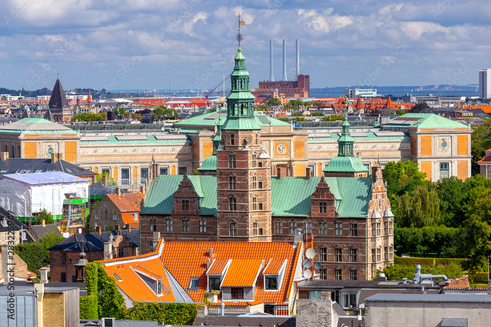 Obraz premium Copenhagen. Aerial view of the city.