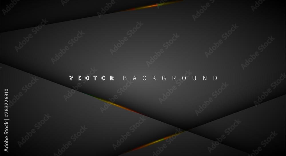 Set a banner background for your design. shadow of a light line. illustration of vector graphic design