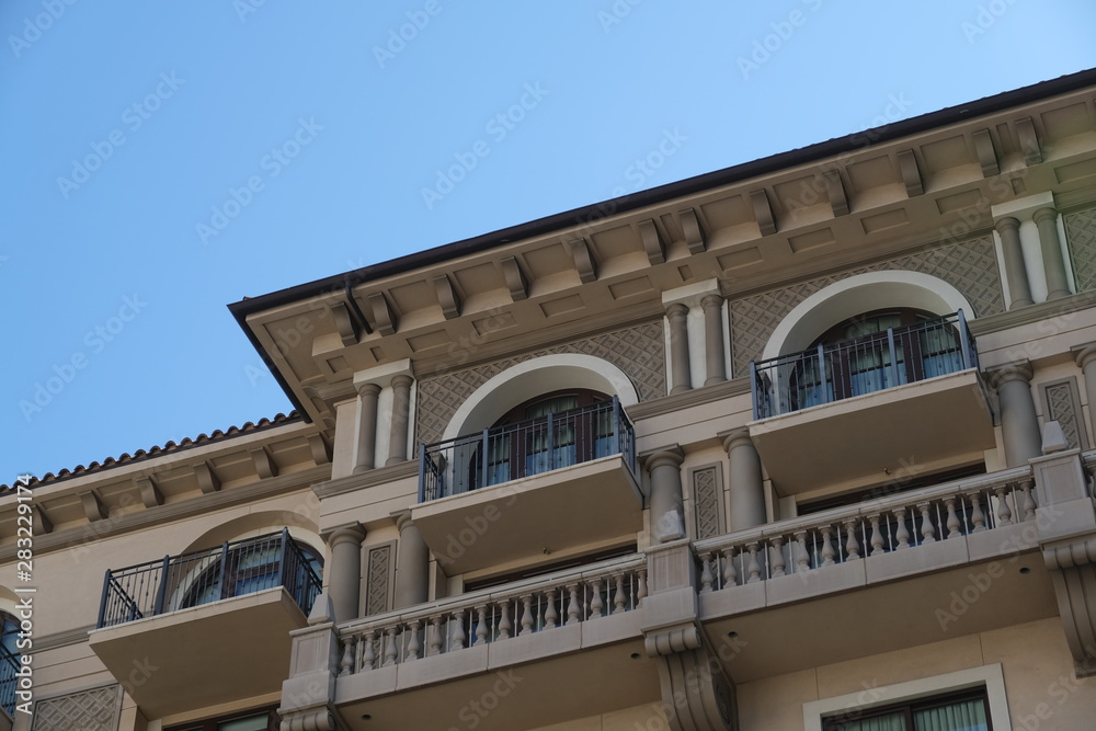 building facade elements in Los Angeles building facade elements in Los Angeles