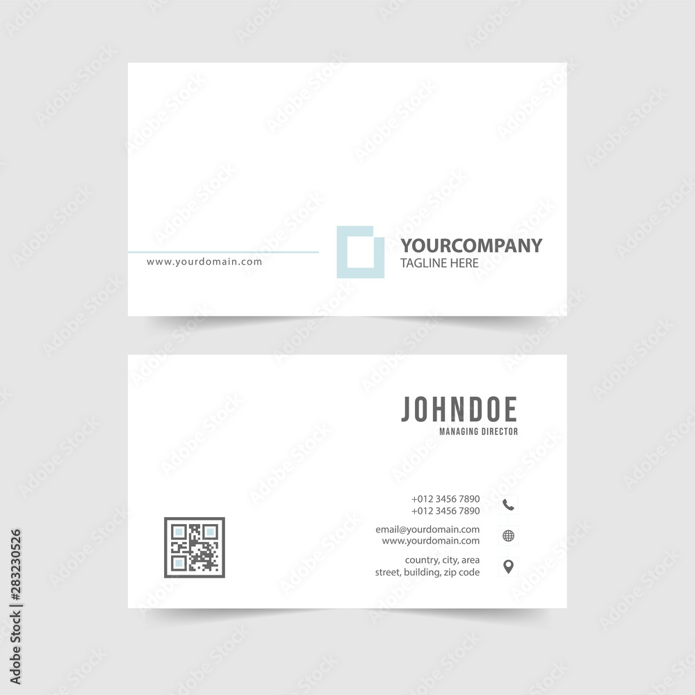 modern simple business card template collection modern simple business card template collection