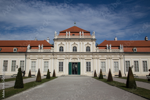 Belveder Palace in Vienna Austria.