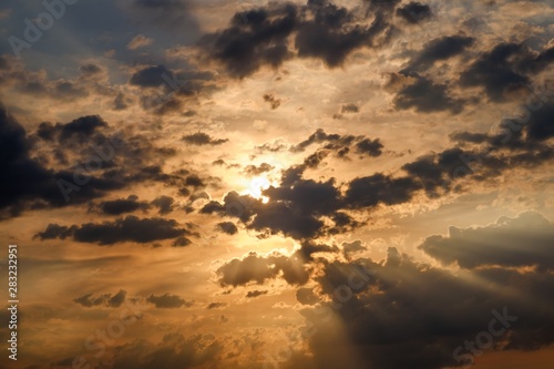 sunset or sunrise cloud sky...